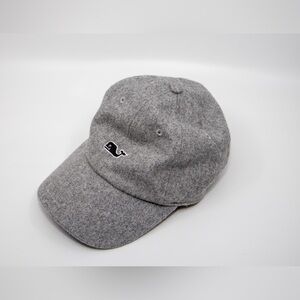 Vineyard Vines Grey Wool Baseball Cap